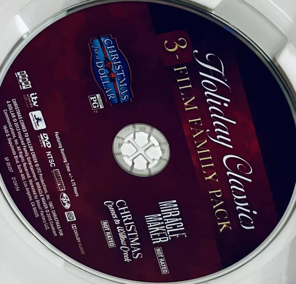 Christmas for a Dollar, Miracle Maker, Christmas Comes Willow Creek (DVD) *GR1 image 1