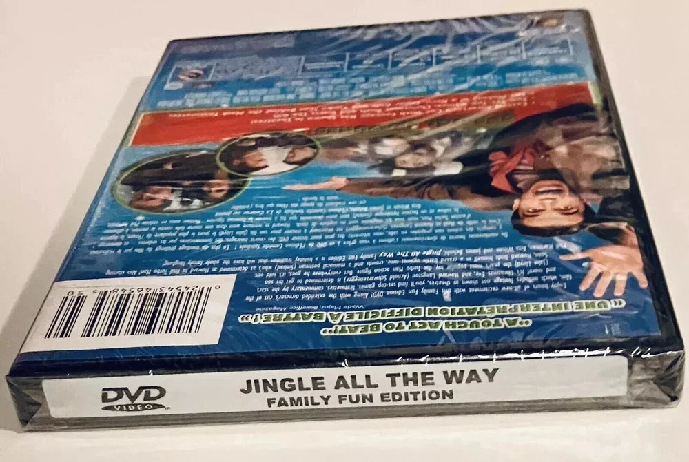 Jingle All the Way DVD 2008 Family Fun Edition w/ Slipcover EN/FR/SP Brand NEW image 3