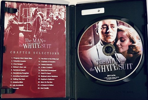 The Man In The White Suit (DVD 1951) Alex Guinness Anchor Bay B&W Sci-Fi *GR1 image 1