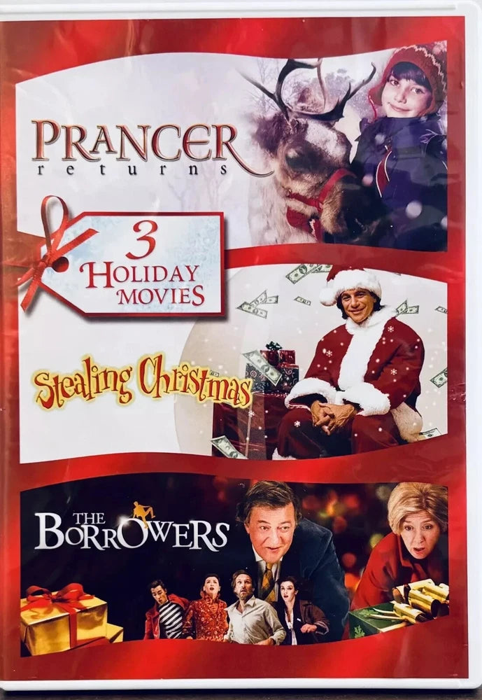 Prancer Returns / Stealing Christmas / The Bor New (DVD) Triple Feature *MA1 image 1