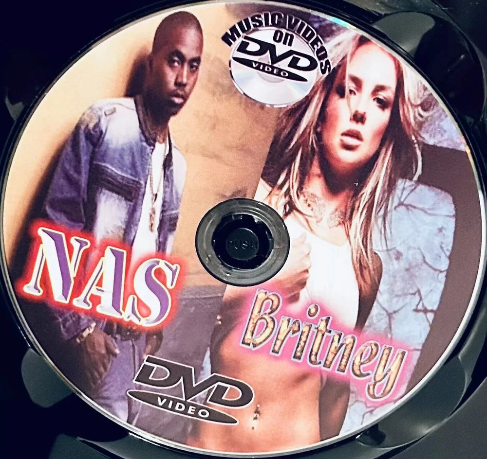 Nas / Britney Spears Music Videos on DVD - Hip Hop Pop Best Of Rare OOP *BF1 image 2