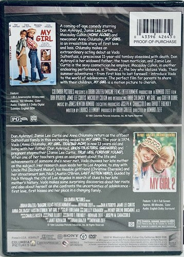My Girl / My Girl 2 DVD Dan Aykroyd Jamie Lee Curtis Family/Romance 90s NEW*001 image 1