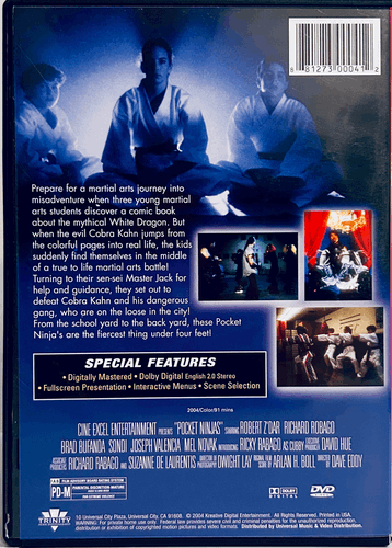 Pocket Ninjas (DVD, 2004) Action/Family 1997 Trinity Home Entertainment *001 image 1
