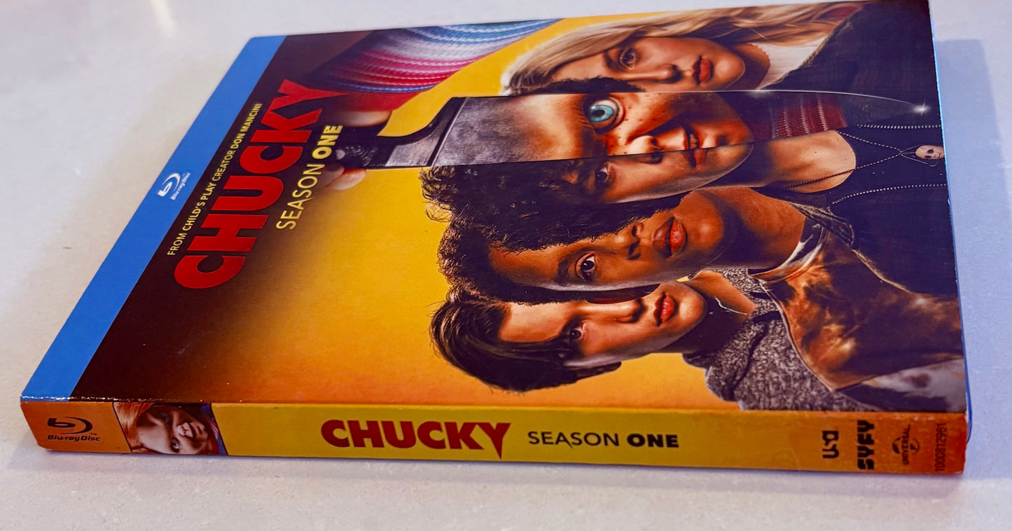 Chucky (Blu-ray) Season One Horror/Comedy w/ Slipcover Jennifer Tilly