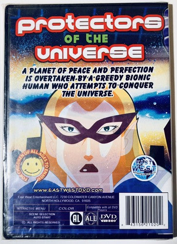 Protectors of the Universe (DVD) East West Animated Slimcase NEW RARE OOP *RG3 image 1