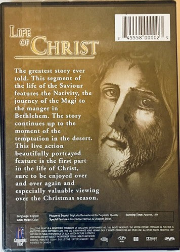 Life of Christ (DVD) BRAND NEW *TR0 image 1
