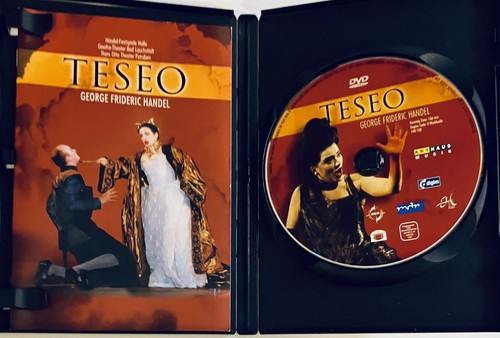 HANDEL Teseo (DVD, 2005) w/ Slipcover Wolfgang Katschner Baroque Opera *GR1 image 1