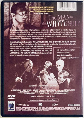 The Man In The White Suit (DVD 1951) Alex Guinness Anchor Bay B&W Sci-Fi *GR1 image 2