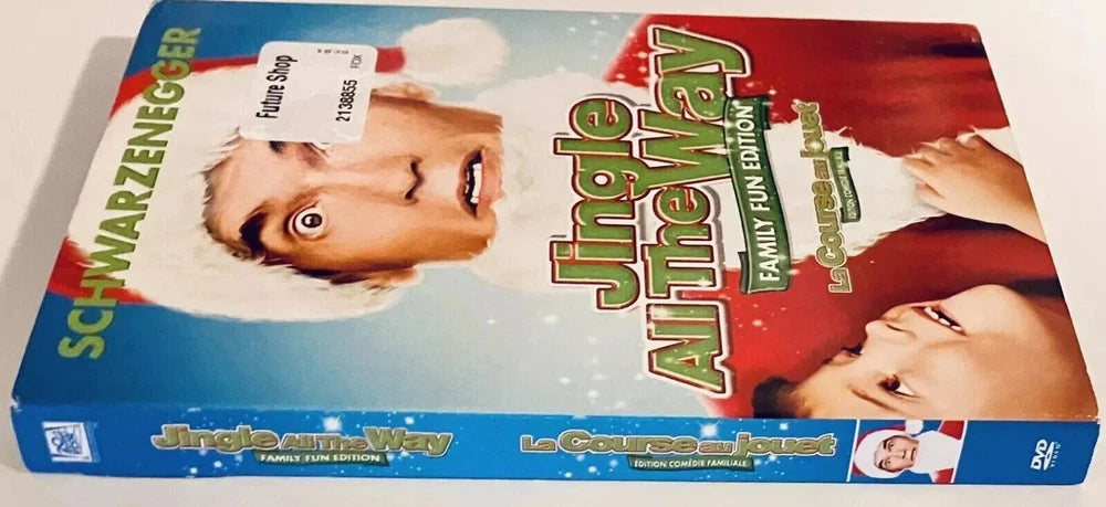 Jingle All the Way DVD 2008 Family Fun Edition w/ Slipcover EN/FR/SP Brand NEW image 2