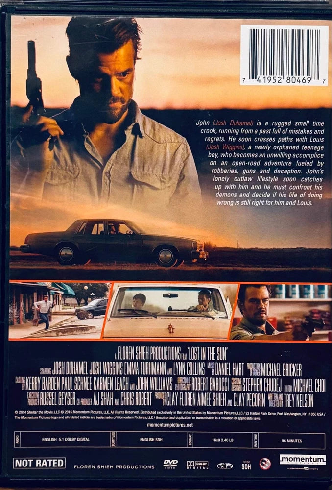 Lost In The Sun (DVD 2015) Josh Duhamel Action/Thriller Momentum *BDP image 2