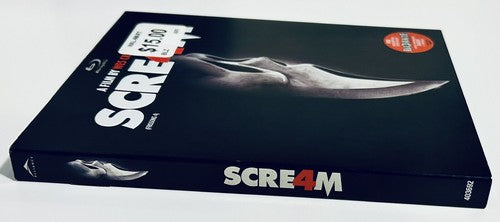 Scream 4 (Blu-ray Disc, 2011) w/ Slipcover & Insert Horror Wes Craven OOP *001 image 1