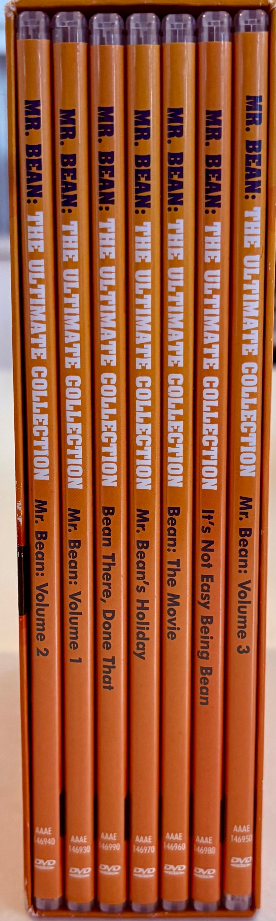 Mr. Bean The Ultimate Collection (DVD, 2008) Comedy Rowan Atkinson 7-Disc Set