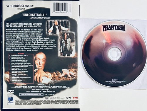 Phantasm (DVD, 1979) Anchor Bay Collection Horror/Sci-fi OOP Angus Scrimm*GR1 image 1