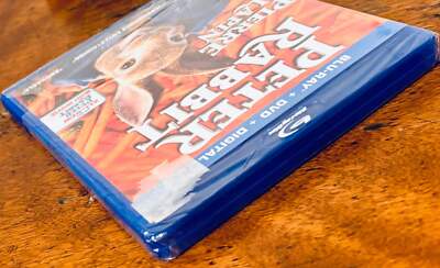 Peter Rabbit (Blu-ray Disc / DVD, 2018) Adventure/Family Sony En/Fr Brand NEW*BD image 1