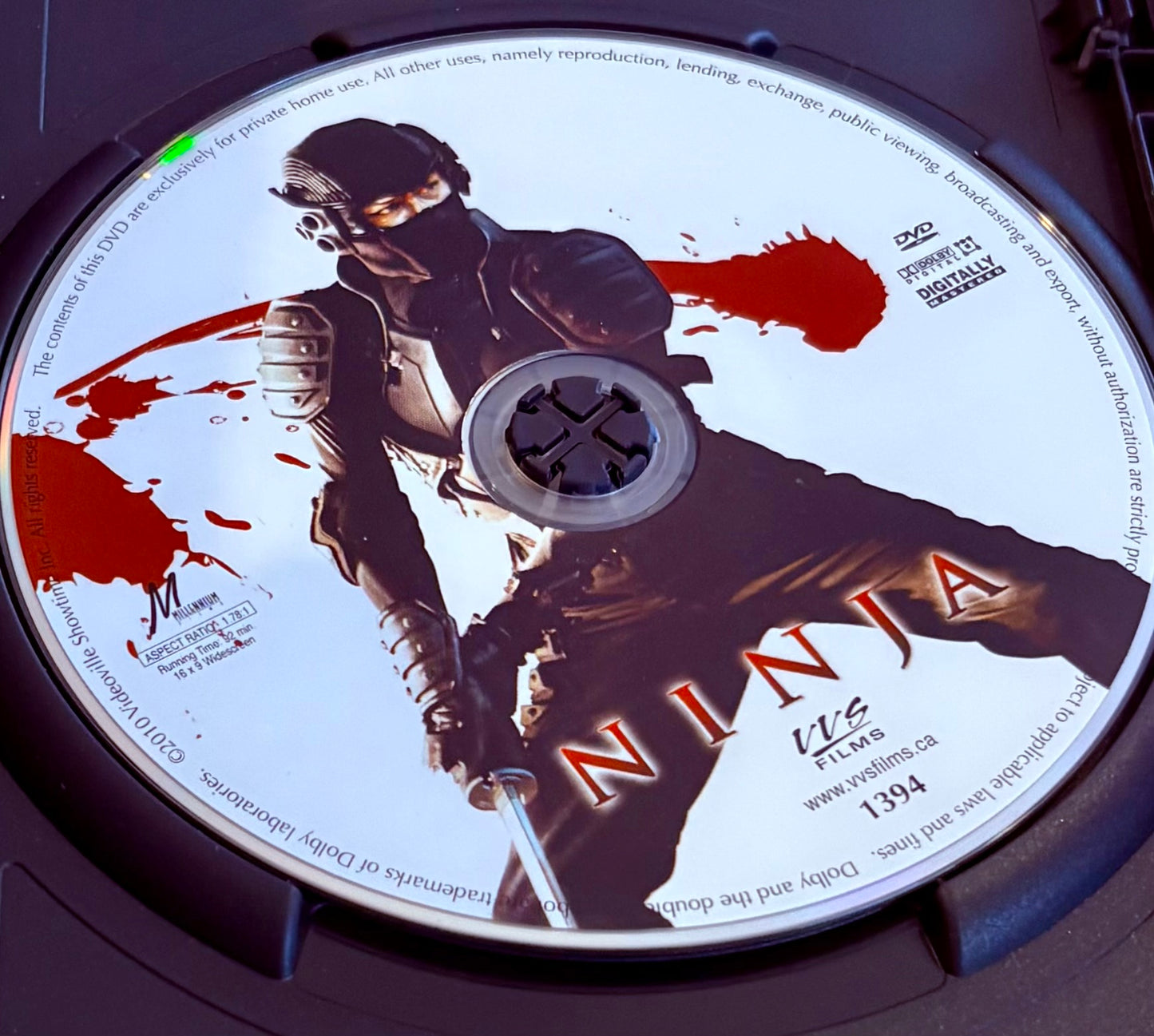 Ninja (DVD, 2009) Action Martial Arts Scott Adkins, Togo Igawa VVS Films