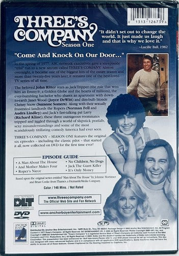 Threes Company - Season 1 (DVD, 2003) John Ritter Anchor Bay TV Comedy OOP NEW image 2
