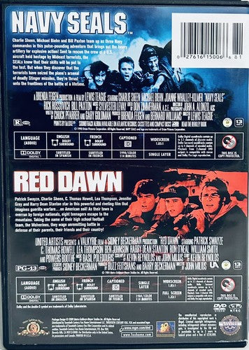 Navy Seals/Red Dawn (DVD, 2006) 2- Disc Set Double Feature 80s 90s Action image 1