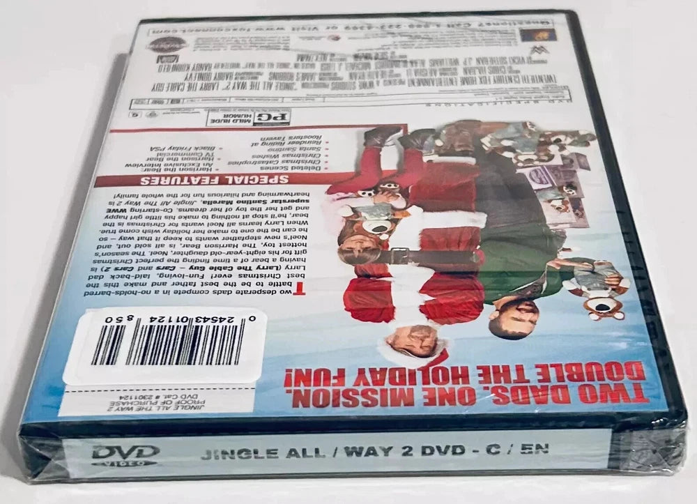 Jingle All the Way 2 (DVD, 2014) Comedy/Family Christmas Fox WWE Brand NEW*001 image 2