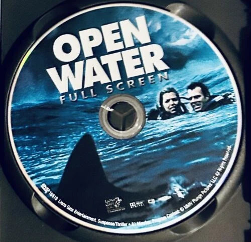 Open Water (DVD, 2004) Full Screen Horror Thriller Shark Lionsgate *NE1 image 2