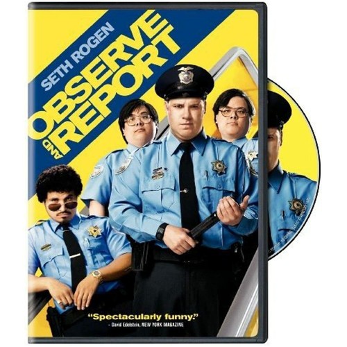 Observe and Report (DVD 2009) Comedy/Drama Warner Bros En/Fr/Sp Brand NEW*MA1 image 0