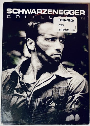 Schwarzenegger Collection (DVD 2006) 3-Disc Set) Future Shop Brand NEW OOP *BD1 image 0