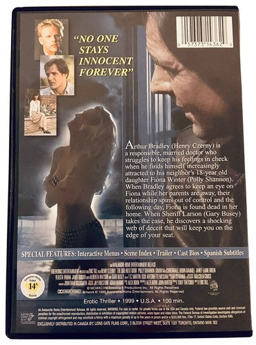 The Girl Next Door (DVD, 1999) Gary Busey Polly Shannon Erotic Thriller OOP image 1
