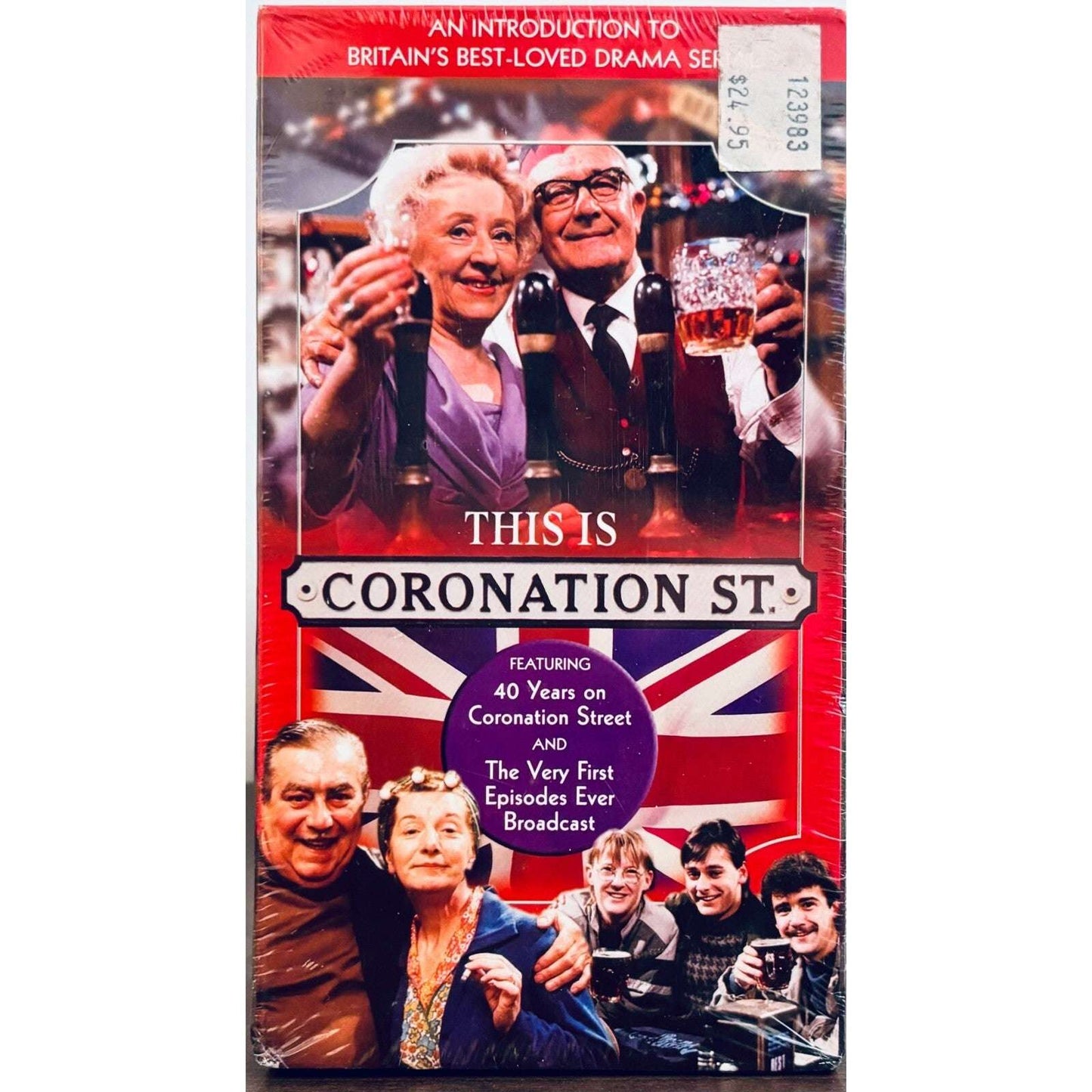 This Is Coronation Street (Double VHS, 2003) 40 Year Anniversary RARE Brand NEW image 0