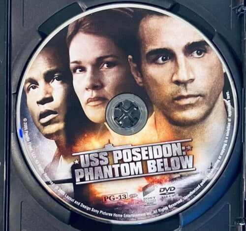 USS Poseidon: Phantom Below (DVD, 2006) Bilingual Catherine Dent w/ Insert **GR3 image 2