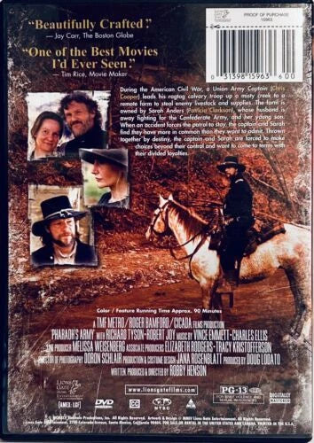Pharaohs Army (DVD, 2004) Lionsgate ‧ Western/War 1995 VG*001 image 1