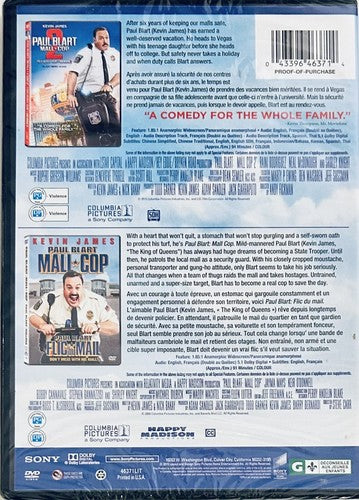 Paul Blart: Mall Cop/Paul Blart: Mall Cop 2 (DVD) Double Feature Comedy NEW*GR1 image 3