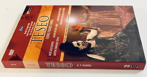 HANDEL Teseo (DVD, 2005) w/ Slipcover Wolfgang Katschner Baroque Opera *GR1 image 2