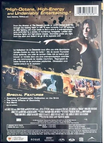 Doomsday (DVD, 2008) Sci-Fi/Action Alliance En/Fr *NE1 image 1