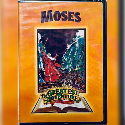 Greatest Adventures from the Bible: Moses (DVD, 1985) Hanna-Barbera NEW image 0
