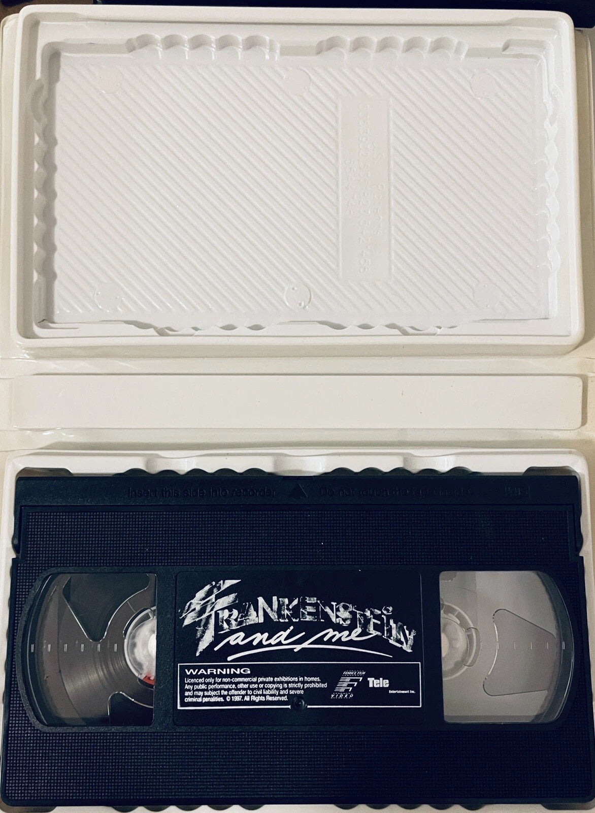 Frankenstein And Me Clamshell VHS Burt Reynolds (Not On DVD/Blu-Ray) ULTRA RARE image 1
