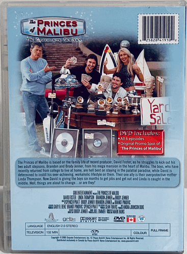 The Princes of Malibu - The Complete Series (DVD, 2005) Reality TV Rare OOP*001 image 1