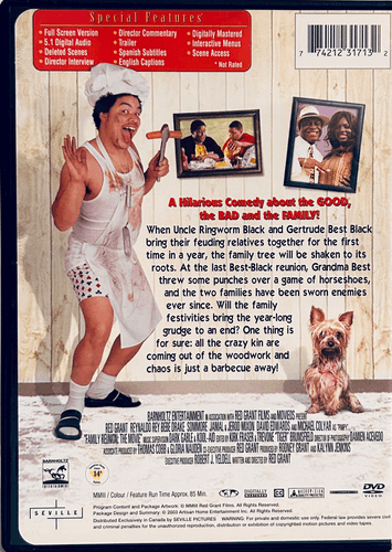 Family Reunion : The Movie New (DVD 2003) Comedy Seville OOP *001 image 1