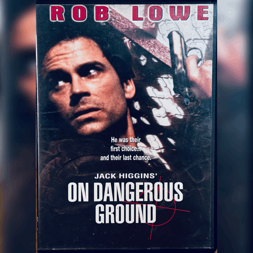 On Dangerous Ground (DVD 1996) Rob Lowe TV Movie Action/Thriller OOP image 0