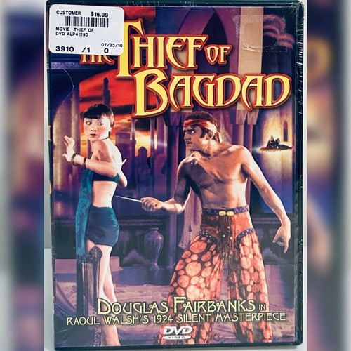 The Thief of Bagdad (DVD 2003) 1924 Silent B&W Adventure/Fantasy Alpha Video NEW image 0