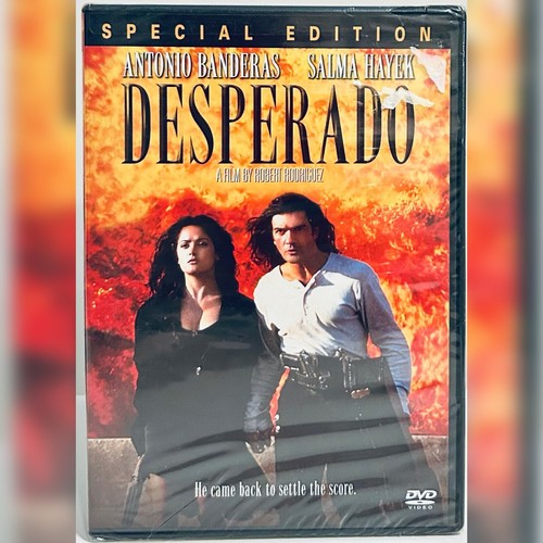 Desperado (DVD, 2003) Special Edition Antonio Banderas 1995 Action/Western NEW image 0