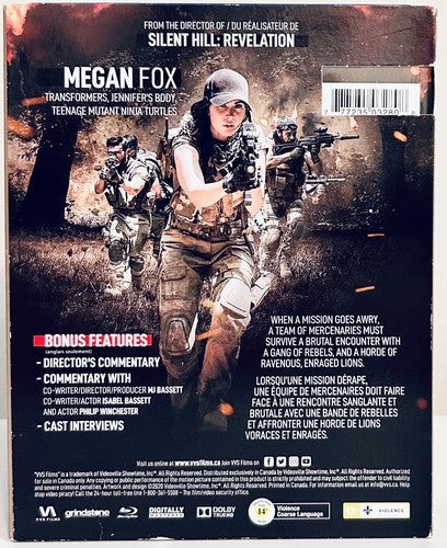 Rogue (Blu-ray, 2020) w/ Slipcover Megan Fox Action/Thriller VVS Films *GR1 image 1