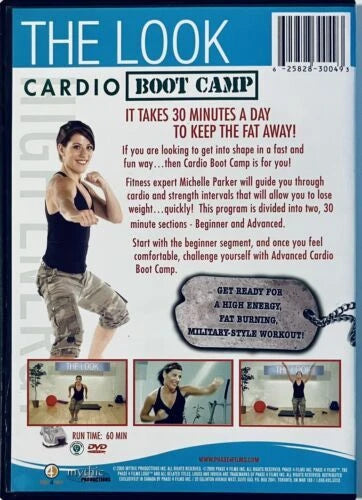 THE LOOK: Cardio Boot Camp (DVD, 2007) Fitness Exercise *GR3 image 1