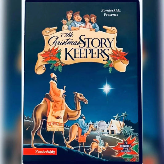 The Christmas Story Keepers (DVD, 1998) Zonderkidz Animation Rare OOP image 0