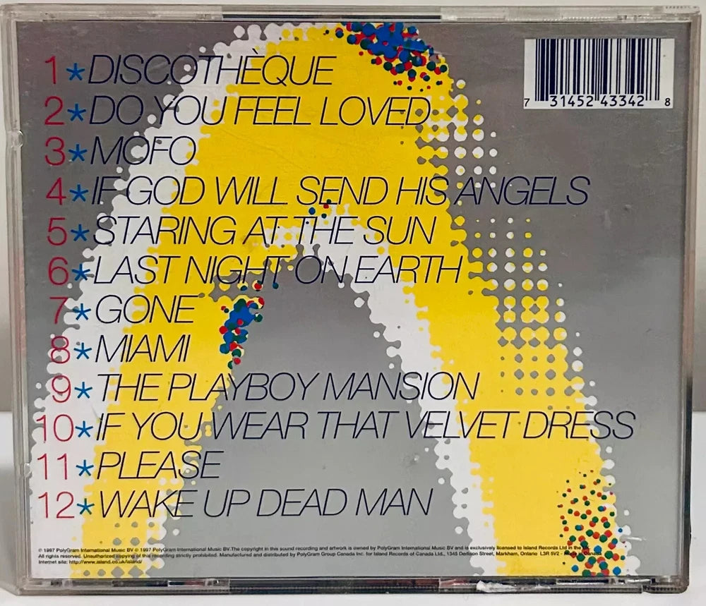Pop by U2 (CD, 1997) Polygram *001 image 1