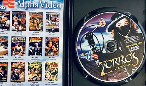 Zorro's Black Whip, Volume 2 (DVD) [Chapters 7-12] w/ Insert Alpha Video *MN1 image 2