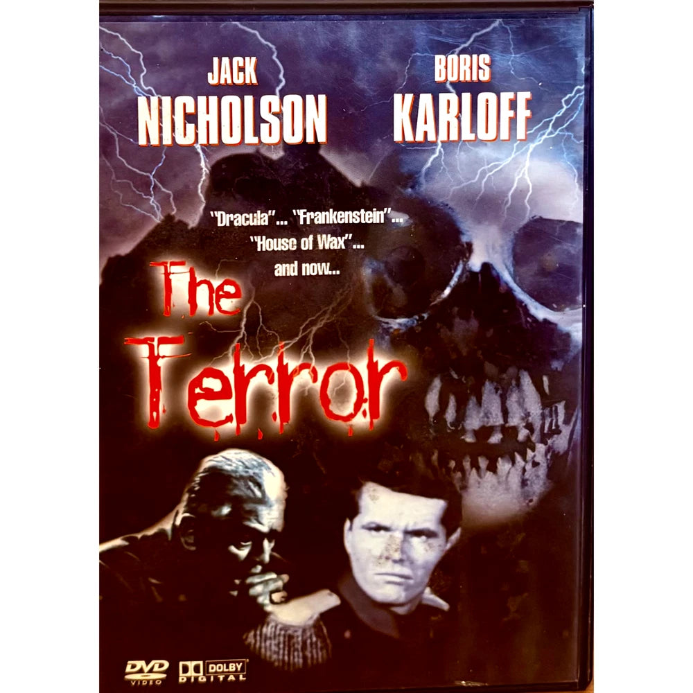 The Terror (DVD, 1963) Horror Jack Nicholson, Roger Corman Legacy OOP *NW1 image 0