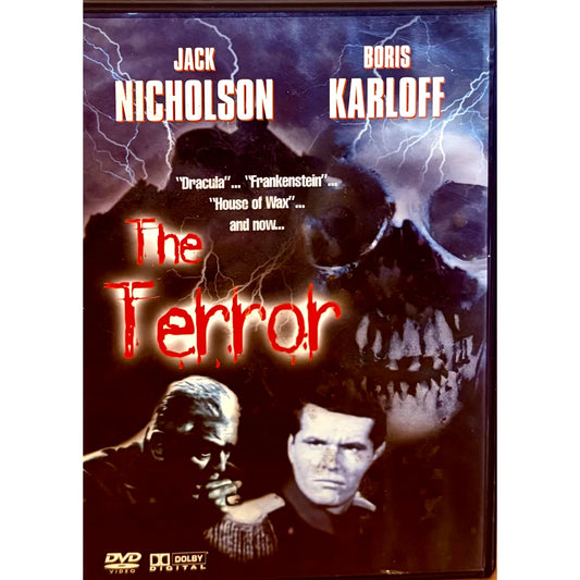 The Terror (DVD, 1963) Horror Jack Nicholson, Roger Corman Legacy OOP *NW1 image 0