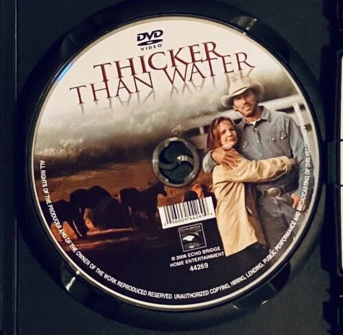 Thicker Than Water (DVD, 2006) Hallmark Echo Bridge Melissa Gilbert *GR1 image 2