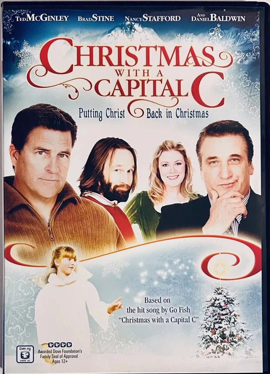 Christmas with a Capital C (DVD, 2011) w/ Insert Pure Flix Daniel Baldwin image 0