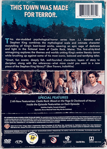 Castle Rock: The Complete First Season (DVD) w/ Slipcover 3-Disc Set TV Horror image 3