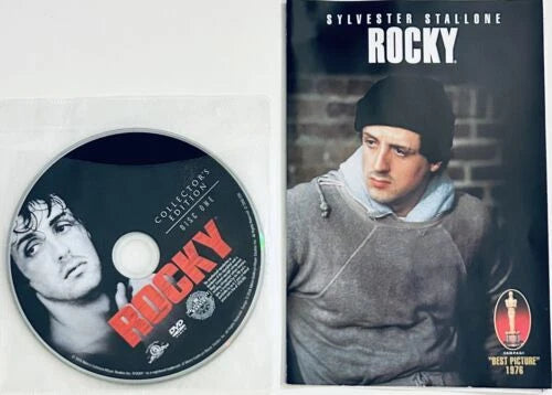 Rocky (DVD, 2007) 2-Discs & Insert ONLY / NO CASE/ART* Collectors Edition 1976 image 0